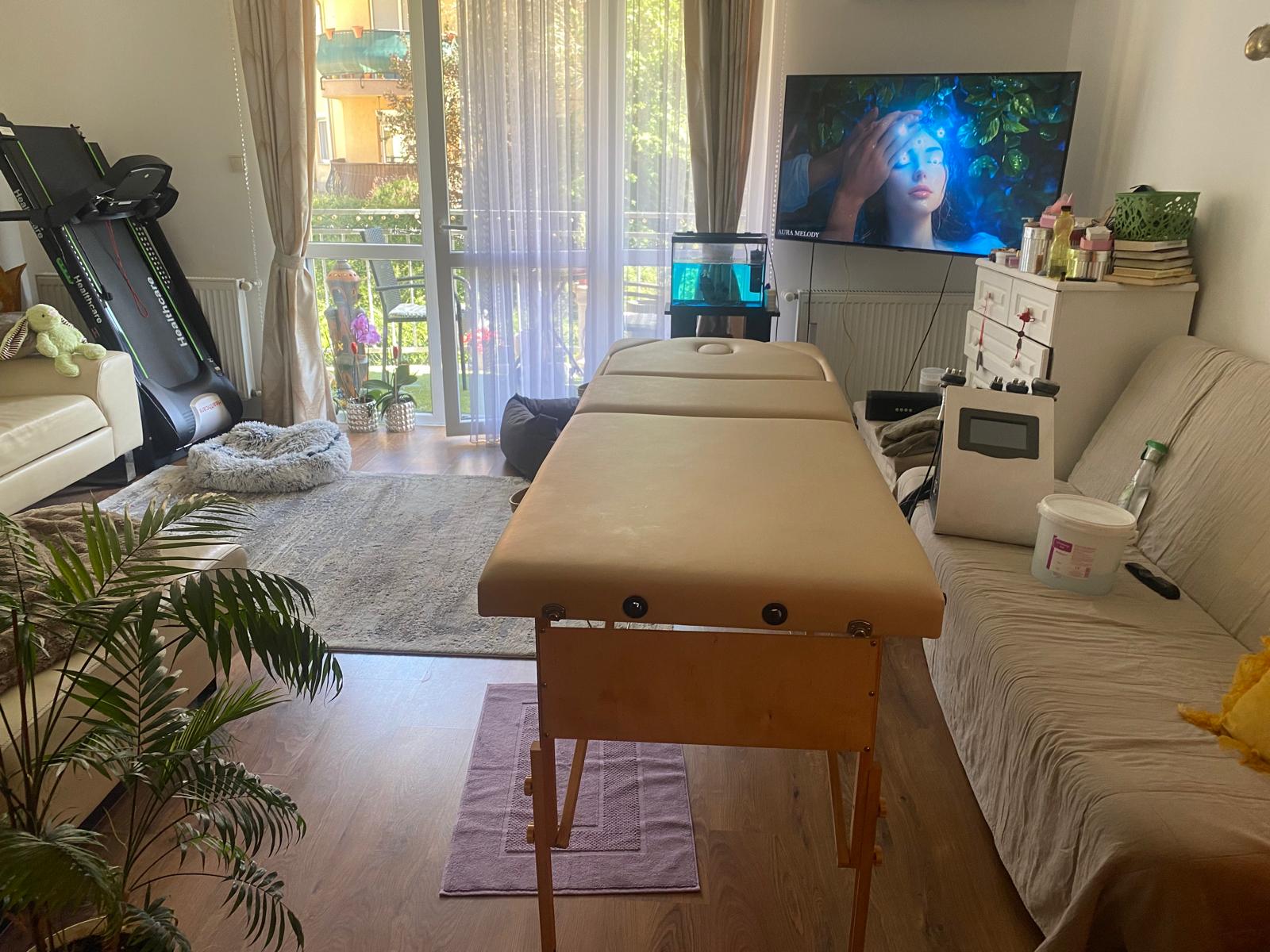 Masszázs szoba részlet